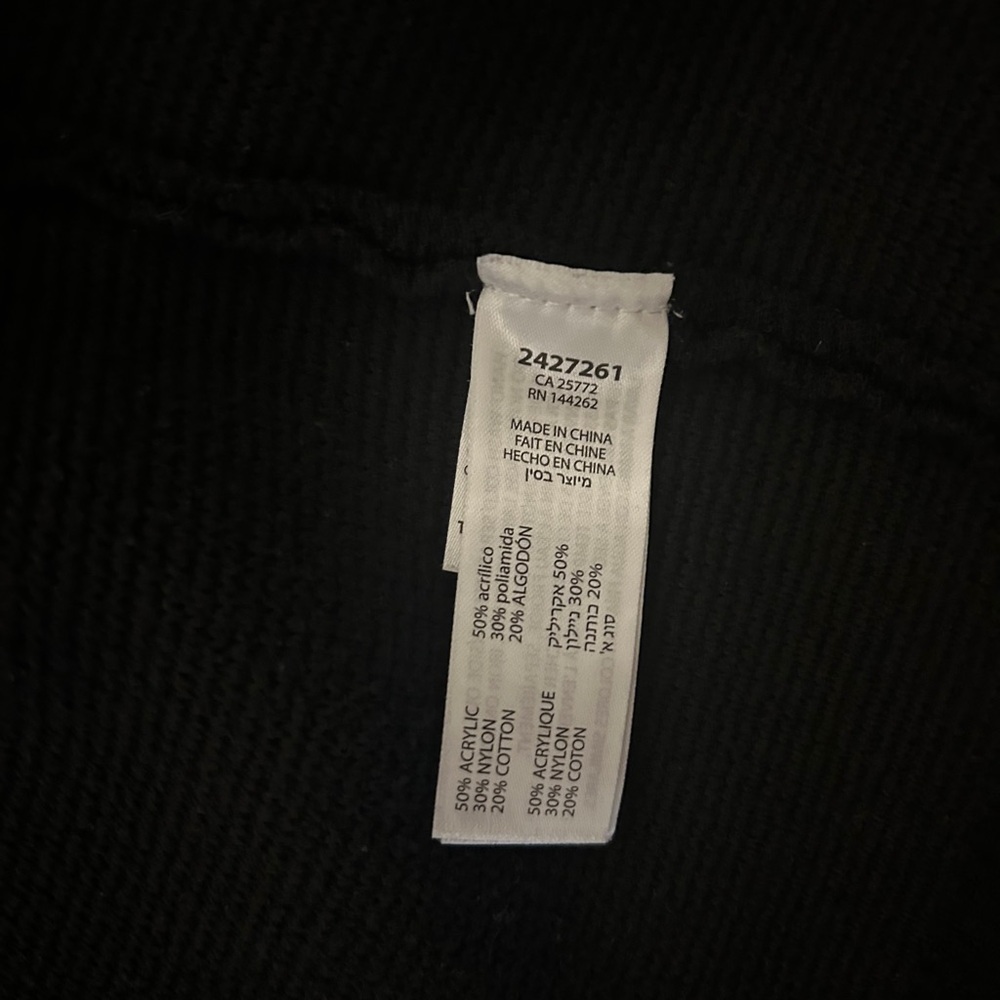 Dex Black Open-Front Cardigan - Picture 4 of 4
